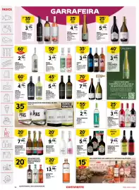 Folheto Continente semana 39 Página 24: Vinho lagosta €3,49, Espumante raposeira €7,99