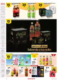 Folheto Continente semana 39 Página 26: Nos refrigerantes c/ gás zero da marca sumol