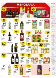 Folheto Continente semana 39 Página 29: Arroz basmati oriente €3,99, Massa milaneza €1,04