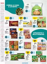 Folheto Continente semana 39 Página 4: Bacalhau riberalves do chef €5,59, Pizza continente smokey bbq/spicy pepperoni €3,69