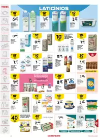 Folheto Continente semana 39 Página 44: Leite Matinal, Leite uht bem especial mimosa magro/meio gordo €1,00