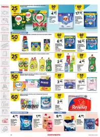 Folheto Continente semana 39 Página 50: Papel higiénico scottex acolchoado 3 folhas €3,99
