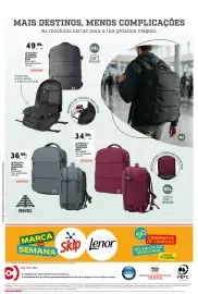 Folheto Continente semana 39 Página 56: Mochila de viagem underseat berg €34,99, Mochila de viagem underseat berg €49,99