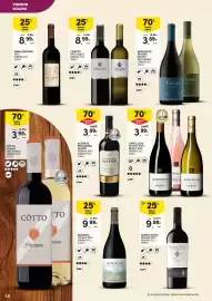 Folheto Continente | Vinhos, Enchidos e Queijos Página 12: Crasto tinto/branco €8,99, Duorum colheita, tinto €9,99