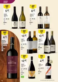 Folheto Continente | Vinhos, Enchidos e Queijos Página 14: Cedro do Noval €12,29, Grainha Reserva Tinto/Branco €13,59