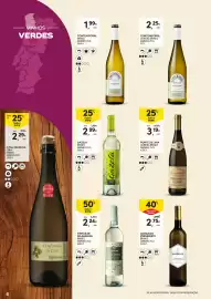 Folheto Continente | Vinhos, Enchidos e Queijos Página 6: Gazela branco €2,99, Contemporal branco €1,99