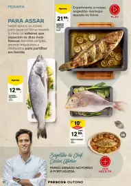 Folheto Continente | A frescura de outono Página 10: Garoupa legítima pequena €21,99, Pargo grande fresco €12,99