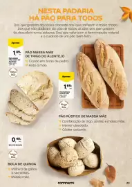 Folheto Continente | A frescura de outono Página 23: Bola de quinoa massa mãe €0,49, Pão Rústico Massa Mãe €1,69