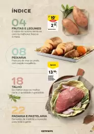 Folheto Continente | A frescura de outono Página 3: ÍNDICE 04 FRUTAS E LEGUMES O sabor do outono serve-se com os melhores