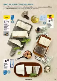 Folheto Continente | A frescura de outono Página 9: BACALHAU CONGELADO O bacalhau congelado é uma solução prática e que