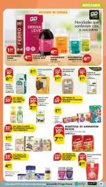 Folheto Pingo Doce semana 39 Página 33: Manteiga de amendoim prozis €7,19, Farinha de linhaça amarela pingo doce €1,19