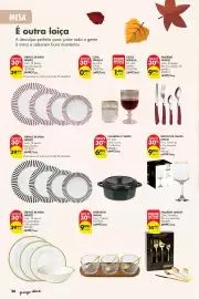 Folheto Pingo Doce | Bazar Outono Página 26: Aperitivos anilar €9,99, Serviço de mesa smukee €39,99