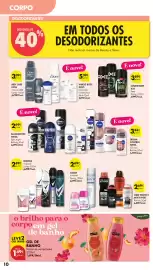 Folheto Pingo Doce | Cuidados Pessoais e para o Lar Página 10: Dove men+care classic 48h €3,09