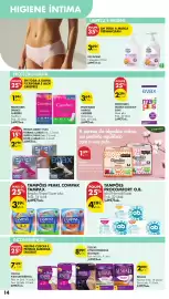 Folheto Pingo Doce | Cuidados Pessoais e para o Lar Página 14: Tampões procomfort o.b. €4,19, Pensos liberty evax €2,79