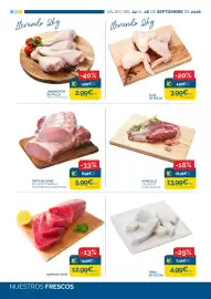 Folleto Cash Ecofamilia semana 39 Página 3: Morcillo de añojo para guisar €13,99, Cinta de lomo de cerdo fresca €5,99