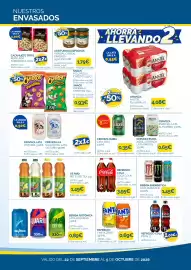 Folleto Cash Ecofamilia semana 39 Página 6: Coca Cola refresco cola sabor original €3,95, Fanta zero €0,69