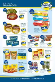 Folleto Supermercados La Despensa semana 39 Página 13: Orbe calamares salsa america €4,00, Balea sardinas €1,00