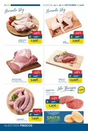 Folleto Supermercados La Despensa semana 39 Página 4: Morcillo de añojo para guisar €13,99, Longaniza fresca de pollo €7,49