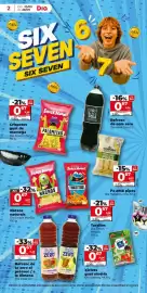 Catálogo Maxi Dia semana 39 Página 2: 277828 83685 2 DEL 23/09 AL 29/09 Dia 0,67€ SIX 6 SEVEN SIX SEVEN 0,67€ 0,67€ -21% 67