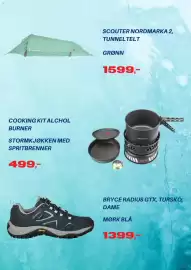 XXL Sport kundeavis uke 39 Side 4: Helsport COOKING KIT ALCHOL BURNER STORMKJØKKEN MED SPRITBRENNER 499,- MERRELL GGRETEX