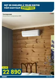 Maxbo kundeavis Side 17: Mitsubishi Electric Varmepumpe iguru 6200 €22.890,00