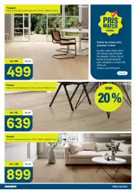 Maxbo kundeavis Side 21: Harmoni Parkett morgensol eik €639,00, Harmoni Parkett skandinavia eik €899,00