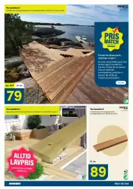 Maxbo kundeavis Side 8: Fritzøe Engros Terrassebord €89,00, Fritzøe Engros Terrassebord €79,00