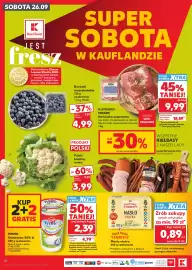 Kaufland gazetka tydzień 39 Strona 18: Łopatka bez kości K-Stoisko Mięsne €9,99