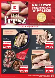 Kaufland gazetka tydzień 39 Strona 22: Noga z gęsi €69,99