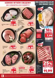 Kaufland gazetka tydzień 39 Strona 23: Kurczak Polski €7,99