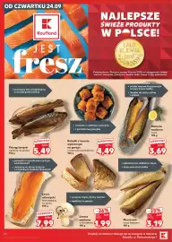 Kaufland gazetka tydzień 39 Strona 26: Makrela wędzona Omega €3,69