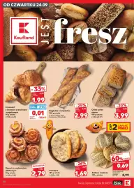 Kaufland gazetka tydzień 39 Strona 28: Chleb €3,99
