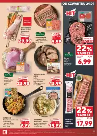 Kaufland gazetka tydzień 39 Strona 33: Burger K-Stoisko Mięsne €6,99