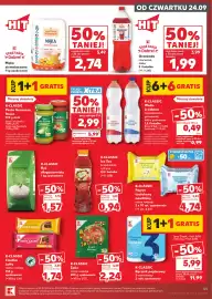 Kaufland gazetka tydzień 39 Strona 45: Woda źródlana K-Classic €0,49