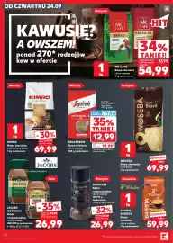 Kaufland gazetka tydzień 39 Strona 50: Kawa ziarnista Woseba €69,99