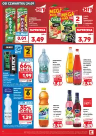 Kaufland gazetka tydzień 39 Strona 54: Napój gazowany Jurajska €2,99