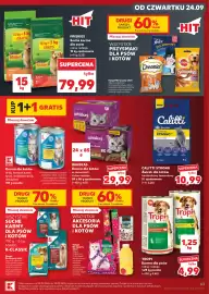 Kaufland gazetka tydzień 39 Strona 63: Żwirek bentonitowy Calitti €10,99