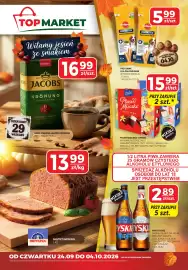 Top Market gazetka Strona 1: Ptasie Mleczko E.Wedel €15,99, Przysmak dla psa Pedigree €5,99
