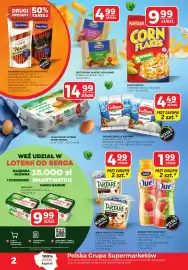 Top Market gazetka Strona 2: Ser Mozzarella Galbani Klasyczna, Light €4,49, Płatki Nestle €9,99