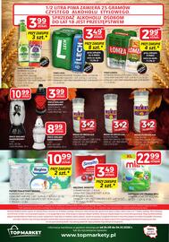 Top Market gazetka Strona 4: Papier Toaletowy Regina Rumiankowy €10,99, Piwo Lech €3,49