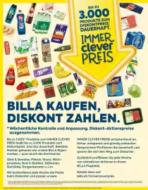 Billa Flugblatt woche 39 Seite 2: Coca-Cola Fa MEN SPORT Pril POWER Himbeert ROIT QUE ROMER QUELLE PRICKELOD clever KÜCHEN