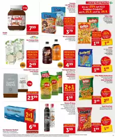 Interspar Flugblatt Seite 15: Lino Pillows Nougat €3,79, Nescafe Concentrate €4,99