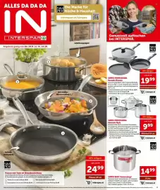 Interspar Flugblatt Seite 19: Simpex Professional Edelstahl-Töpfe €9,99, SIMPEX BASIC Universaltopf €14,99