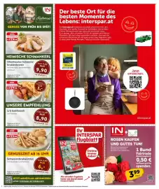 Interspar Flugblatt Seite 2: Almdudler Original €2,00, Ofenfrischer Schweinskrustenbraten €9,90