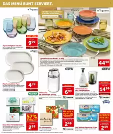 Interspar Flugblatt Seite 20: GEFU Gewürz- und Kräuterstreuer »KIPPO« €6,99, Tognana Trinkgläser »City Life« €9,99