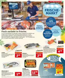 Interspar Flugblatt Seite 5: Lachsfilet €2,49, Wolfsbarsch €2,39