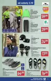 ALDI gazetka Strona 11: Buty do biegania Crane €64,99, Czapka/Opaska LED do biegania €24,99