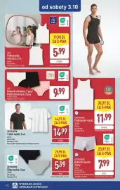 ALDI gazetka Strona 12: L&D Bokserki chłopięce, Majtki dziewczęce €9,99, T-shirt męskie UP2FASHION €14,99