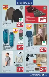 ALDI gazetka Strona 13: UP2FASHION Piżama damska z legginsami €39,99, UP2FASHION Sweter z golfem męski €39,99