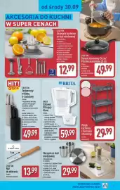 ALDI gazetka Strona 3: Wózek kuchenny z tworzywa sztucznego €29,99, BRITA Dzbanek filtrujący Aluna €59,99